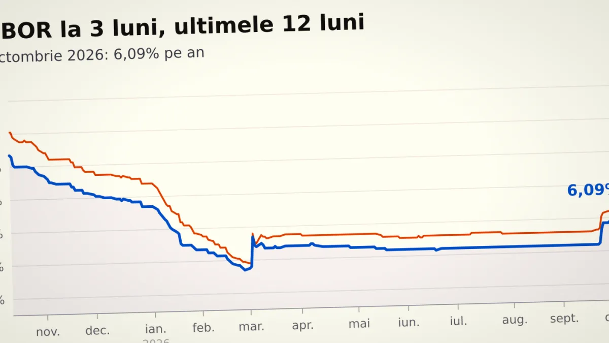 Conform financiarul.ro, ratele lunare pentru credite scad față de anul trecut